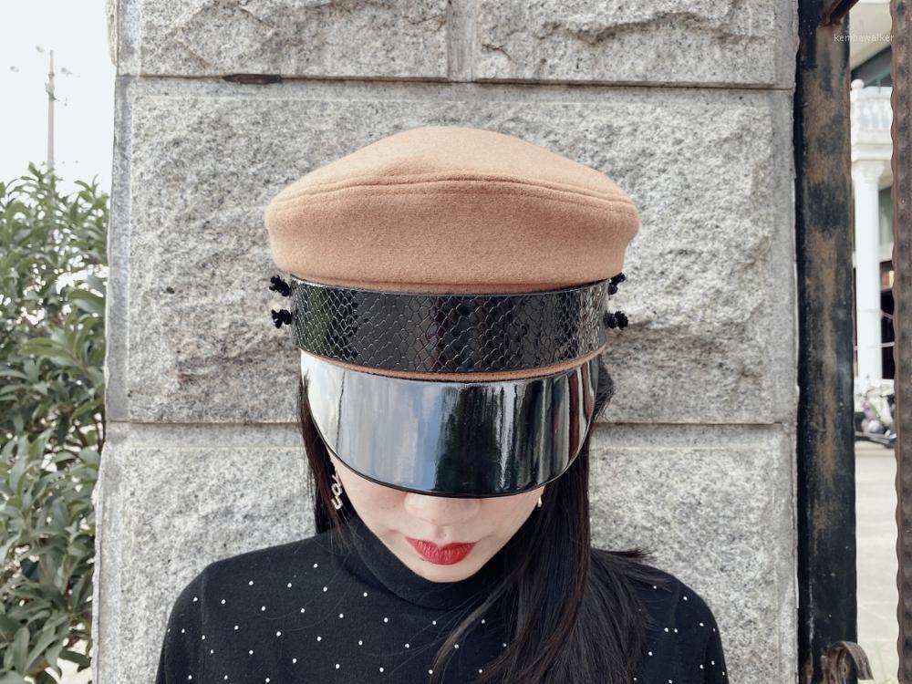 202010-shi9009 autumn winter ribbon pu brim fashion polyester leisure Octagonal hat men women visors cap1, Black
202010-shi9009 autumn winter ribbon pu brim fashion polyester leisure Octagonal hat men women visors cap1, Black