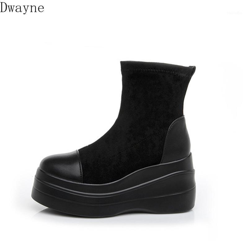 2020 autumn and winter new leather women's boots fashion simple solid color suede stitching thick sole casual boots1, Black
2020 autumn and winter new leather women's boots fashion simple solid color suede stitching thick sole casual boots1, Black