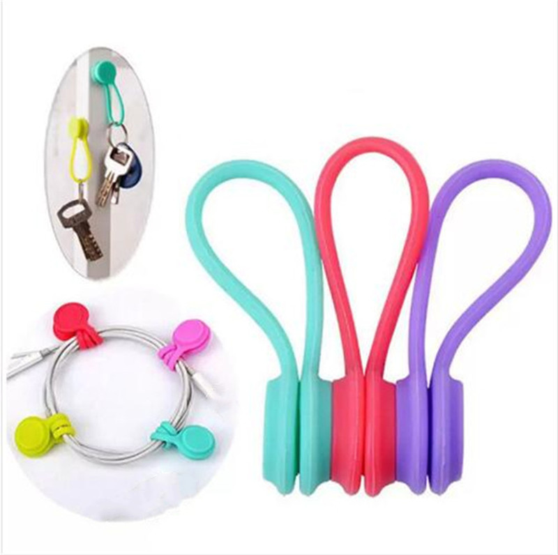 Multifunction Management Silicone Earphone Headphone Cord Winder USB Cable Holder Strap Magnetic Organizer Gather Clips Colorfu opp bag
Multifunction Management Silicone Earphone Headphone Cord Winder USB Cable Holder Strap Magnetic Organizer Gather Clips Colorfu opp bag