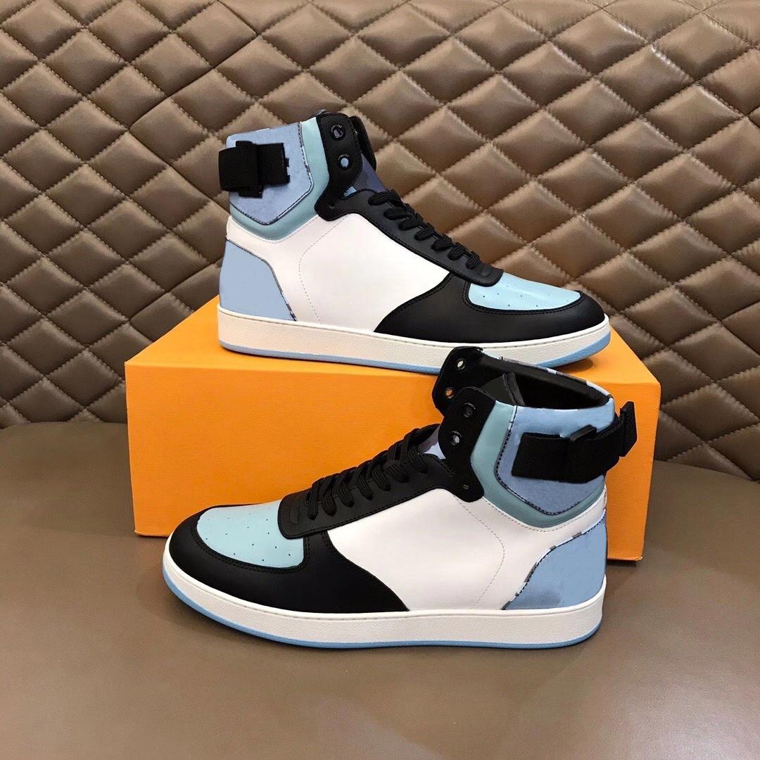 2020 hot new men's sports shoes high-top lace-up sports casual shoes high-quality leather comfortable and breathable men's shoes, Black
2020 hot new men's sports shoes high-top lace-up sports casual shoes high-quality leather comfortable and breathable men's shoes, Black