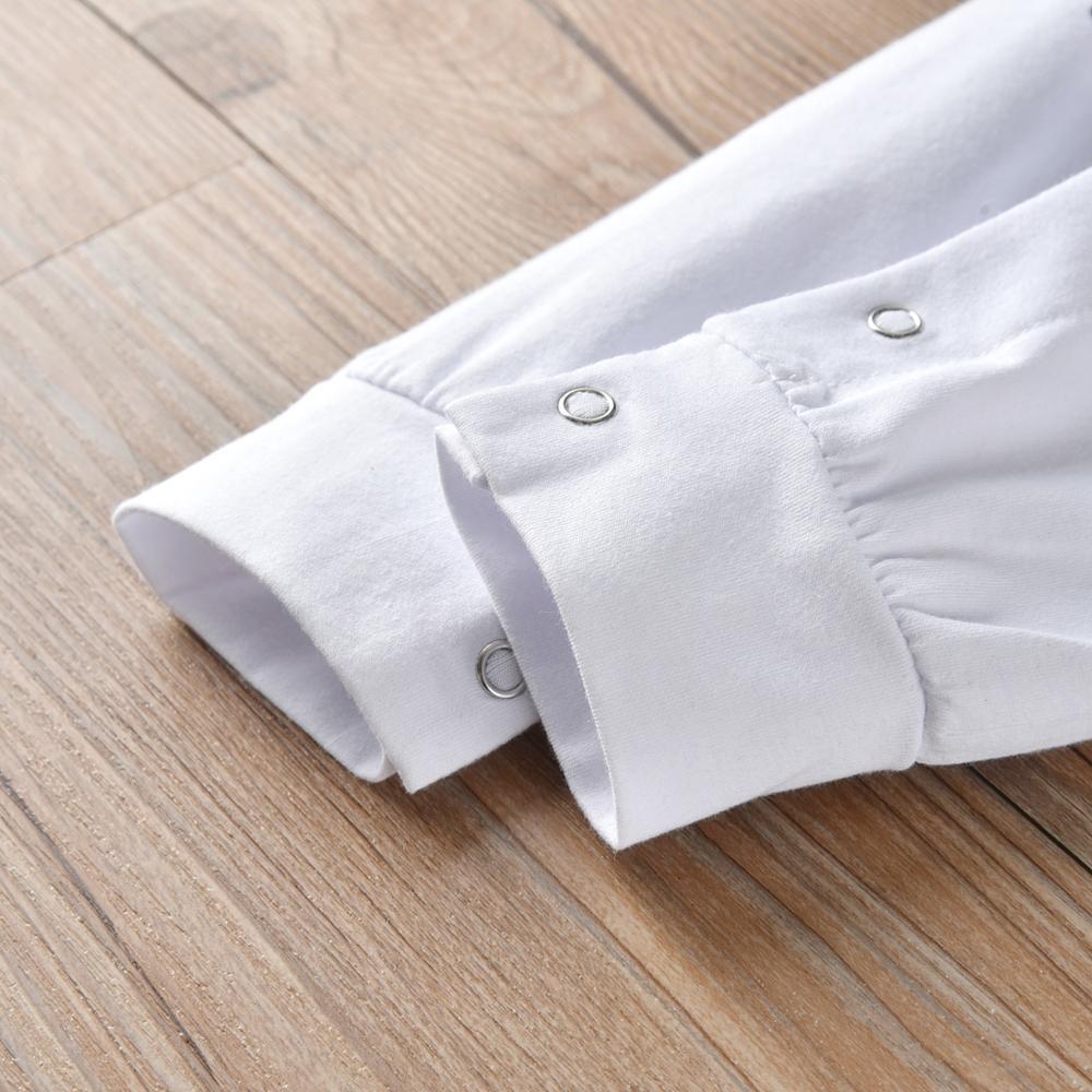 Newborn Baby Boys Girls Romper Long Sleeve Letter Come On Daddy!You Can Do This! Jumpsuit Pajamas Infant Clothing Baby Clothes 201027