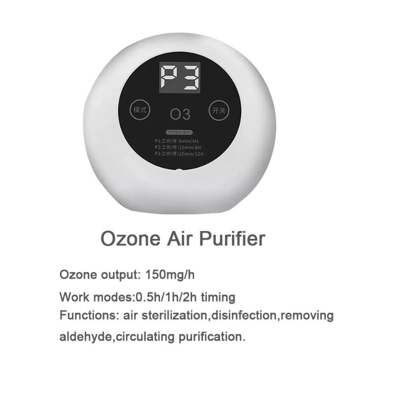 EU Plug Air Purifier Ozone Generator Ionizer Ozonizer Air Freshener For Kitech Toilet Room
EU Plug Air Purifier Ozone Generator Ionizer Ozonizer Air Freshener For Kitech Toilet Room