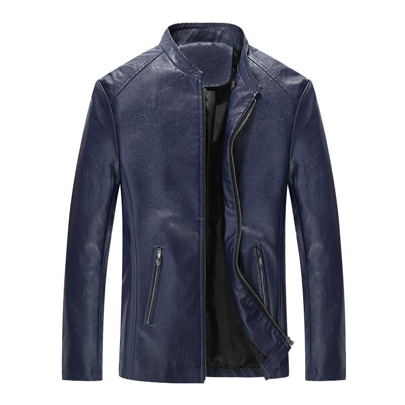 2020 Autumn Men's Leather Jackets Men Outwear High Quality PU Leather Windproof Waterproof Slim Fit Zipper Spring Coats 4XL, Black pu jackets
2020 Autumn Men's Leather Jackets Men Outwear High Quality PU Leather Windproof Waterproof Slim Fit Zipper Spring Coats 4XL, Black pu jackets