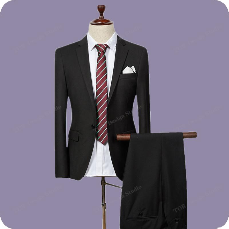 2020 Black Men Suit Men Wedding Suits For Custom Made Business Costume Tuxedo Formal Groom Best Man Terno Blazer Masculino, Custom made color
2020 Black Men Suit Men Wedding Suits For Custom Made Business Costume Tuxedo Formal Groom Best Man Terno Blazer Masculino, Custom made color