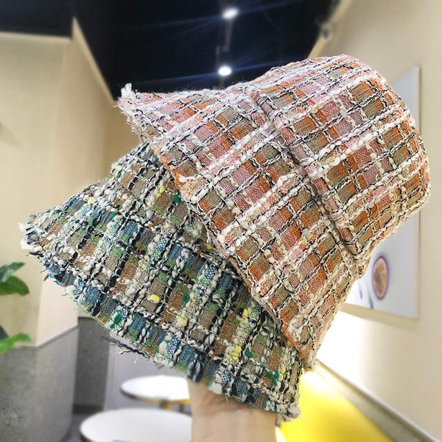 202012-shi8703 spring autumn color plaid lady leisure bucket cap men women fishermen hat, Green
202012-shi8703 spring autumn color plaid lady leisure bucket cap men women fishermen hat, Green