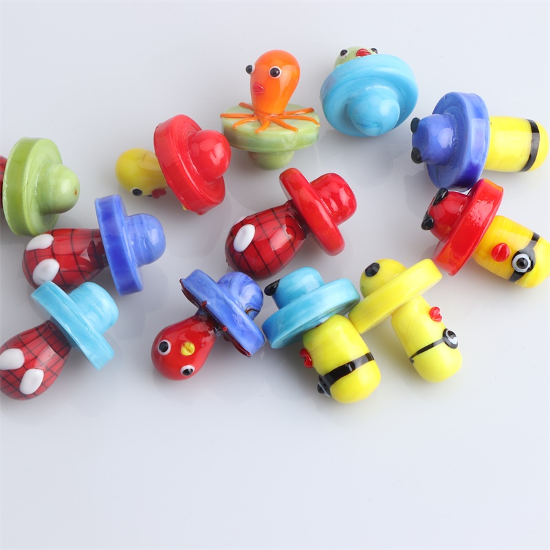 25OD Glass Carb Caps 4 Styles Colorful Glass Bubble Carb Caps For Quartz Banger Nails Glass Water Bongs Dab Rigs
25OD Glass Carb Caps 4 Styles Colorful Glass Bubble Carb Caps For Quartz Banger Nails Glass Water Bongs Dab Rigs