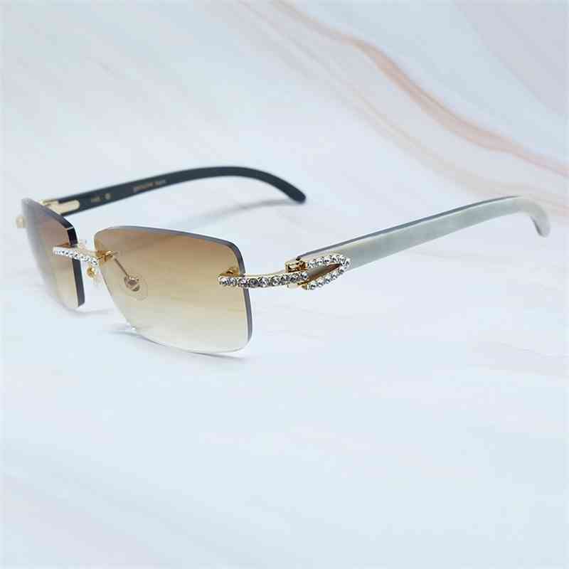70% OFF high quality Iced Out Sunglasses Men Luxury Carter Cubic Zircon Buffalo Horn Sun Glasses Rimless Rhinestone Shades Eyewear Gafas De Sol
70% OFF high quality Iced Out Sunglasses Men Luxury Carter Cubic Zircon Buffalo Horn Sun Glasses Rimless Rhinestone Shades Eyewear Gafas De Sol