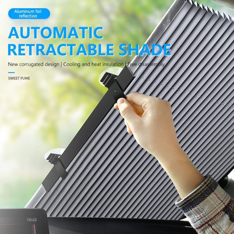 Retractable Folding Car Sunshade Sun Visor Protector 46/65/70cm Front Windshield Visor Curtain For Fron UV-protective Curtains1
Retractable Folding Car Sunshade Sun Visor Protector 46/65/70cm Front Windshield Visor Curtain For Fron UV-protective Curtains1