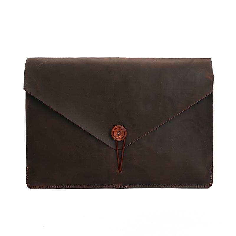 Genuine Leather Men Bag Laptop Handbag Women Brown Crazy Horse Business Briefcase for Man Document Holder A4 Hand Bag File, 11.6 inch air
Genuine Leather Men Bag Laptop Handbag Women Brown Crazy Horse Business Briefcase for Man Document Holder A4 Hand Bag File, 11.6 inch air
