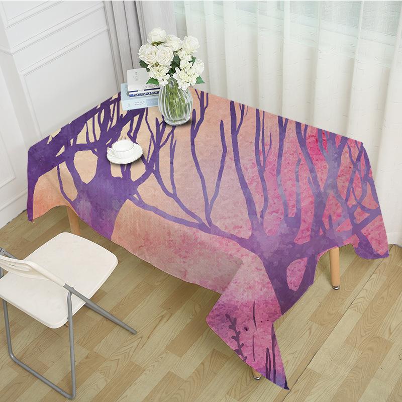 Decorative Table Cloth Rectangular Party Banquet Outdoor Tablecloth Home Decor Table Cover Forest Tree Painting Pattern MZ0002
Decorative Table Cloth Rectangular Party Banquet Outdoor Tablecloth Home Decor Table Cover Forest Tree Painting Pattern MZ0002