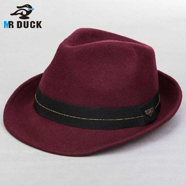 Winter Woolen Small Roll-up Brim Fedora Hats For men Jazz Trilby Hats Lovers Panama Free Shipping WMDW0351, Black
Winter Woolen Small Roll-up Brim Fedora Hats For men Jazz Trilby Hats Lovers Panama Free Shipping WMDW0351, Black