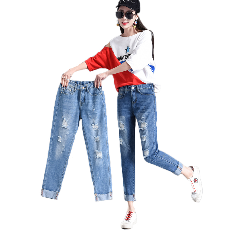 Summer 2020 Boyfriend Ripped For Women of Short Belt Loose Skinny Wife Denim Pants Female Mother Jeans In addition to d25, D25 light blue
Summer 2020 Boyfriend Ripped For Women of Short Belt Loose Skinny Wife Denim Pants Female Mother Jeans In addition to d25, D25 light blue