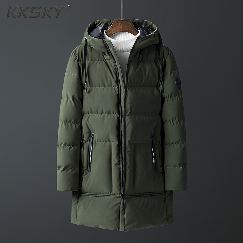 Thick Parka Long Jacket Men 2019 Winter Hoody Parkas Thick Men's Pocket -20 Degree Warm Parka Men Warm Coat M-4xl For Male Coat kg-42, Green
Thick Parka Long Jacket Men 2019 Winter Hoody Parkas Thick Men's Pocket -20 Degree Warm Parka Men Warm Coat M-4xl For Male Coat kg-42, Green