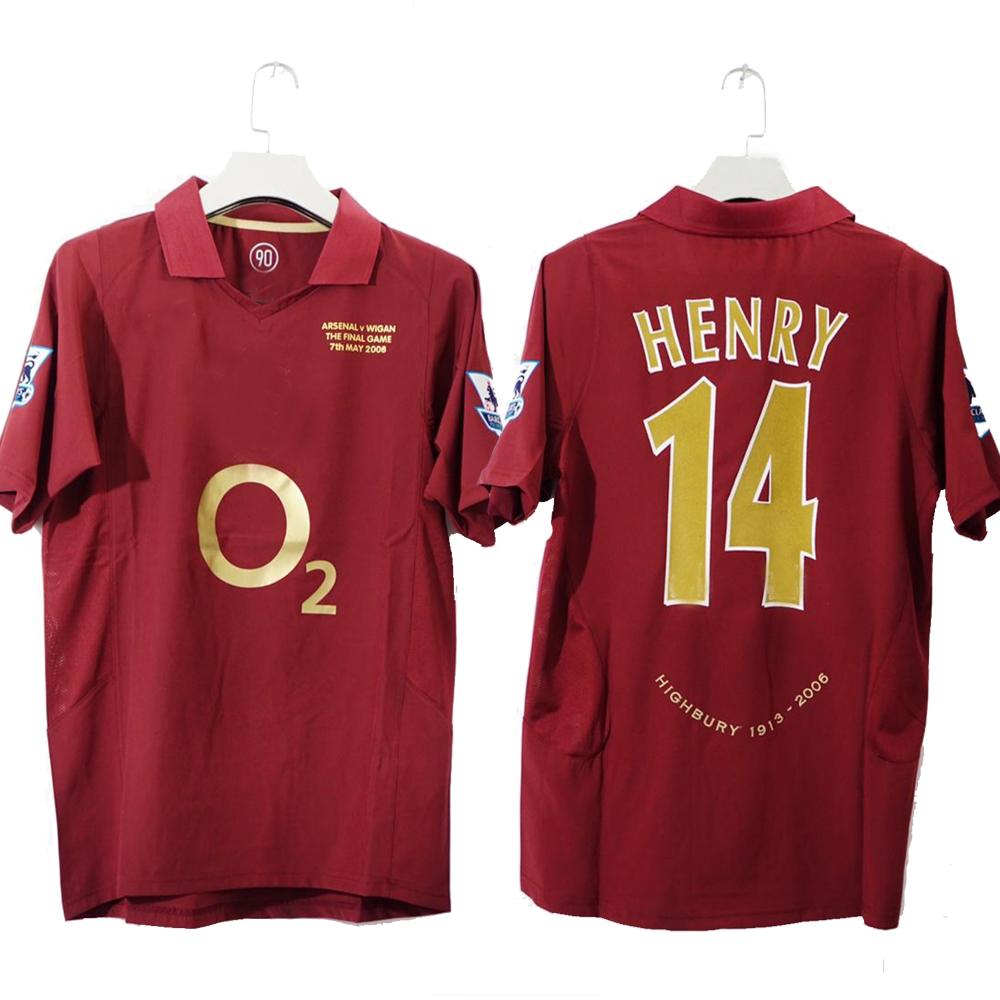 Free shipping 2005 2006 henry bergkamp jen v.persie reyes febregas the final game velvet flocking vintage soccer jersey, Black;yellow
Free shipping 2005 2006 henry bergkamp jen v.persie reyes febregas the final game velvet flocking vintage soccer jersey, Black;yellow