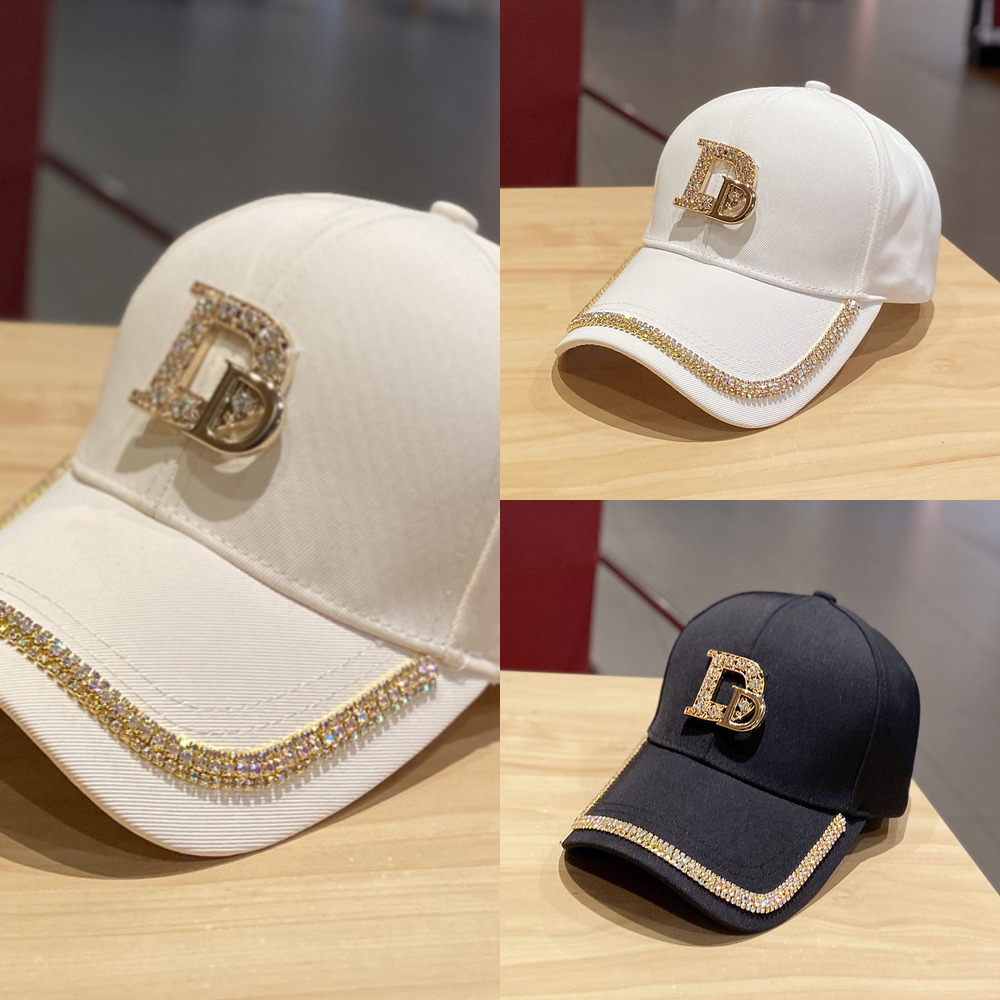 2020 New Metal Letter Women Baseball Cap Breathable Mesh Outdoor Adjustable Embroidered Rhinestone D Mark Hats Summer Sunhat J1210, Blue;gray
2020 New Metal Letter Women Baseball Cap Breathable Mesh Outdoor Adjustable Embroidered Rhinestone D Mark Hats Summer Sunhat J1210, Blue;gray