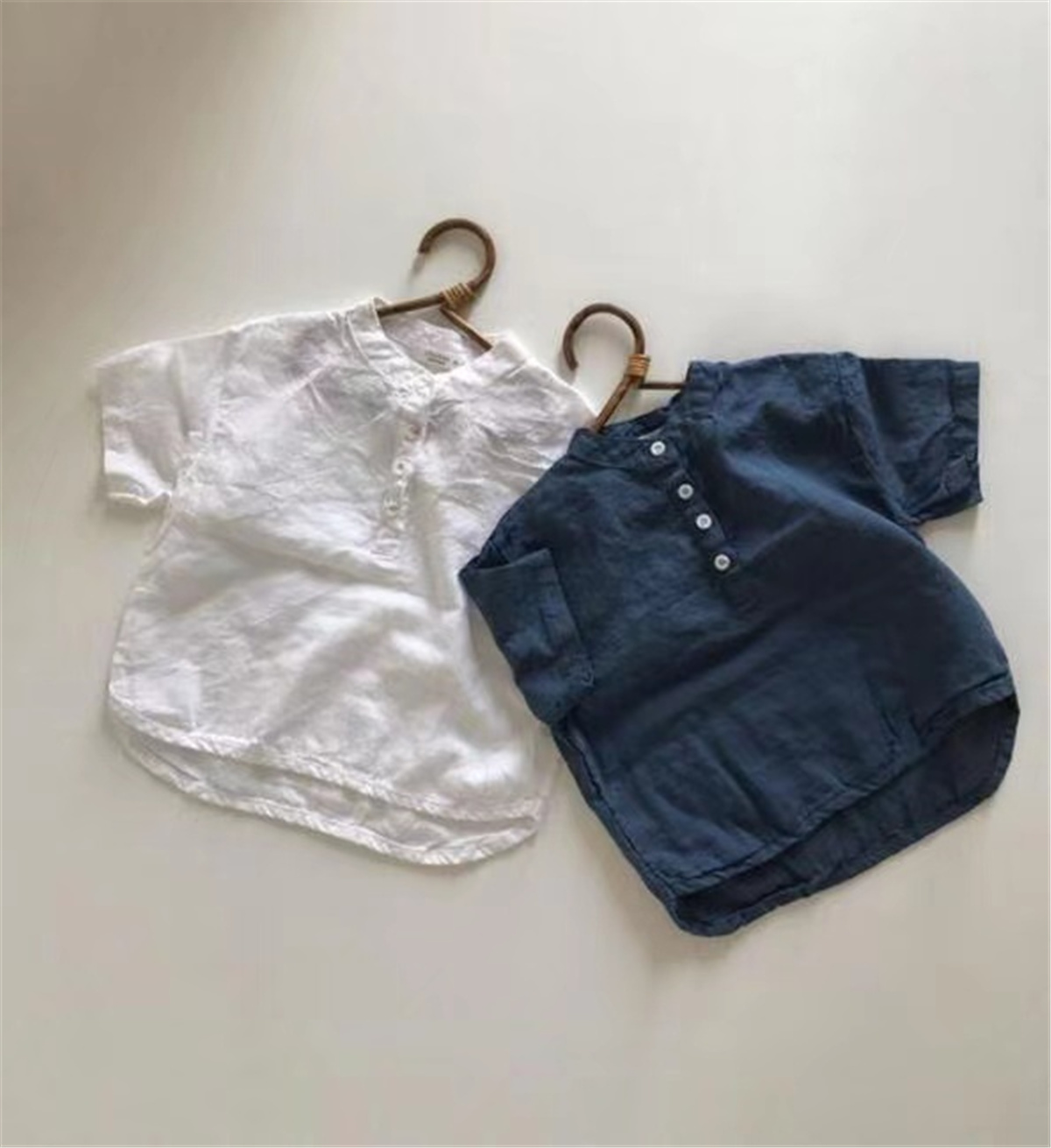 DB INS Korean Japan Style Baby Tees Organic Linen Cotton Tops Front Buttons Quality Little Girls Blouses Children Tshirts, 2 navy
DB INS Korean Japan Style Baby Tees Organic Linen Cotton Tops Front Buttons Quality Little Girls Blouses Children Tshirts, 2 navy