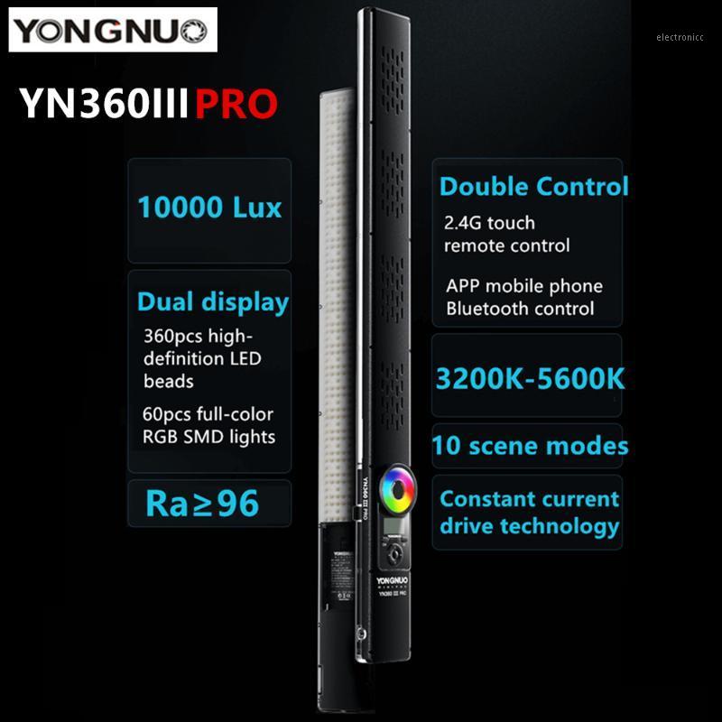 YONGNUO YN360III PRO Photography LED Video ice Light Touch Adjusting with Remote Adjustable RGB Color Temperature 3200K-5600K1
YONGNUO YN360III PRO Photography LED Video ice Light Touch Adjusting with Remote Adjustable RGB Color Temperature 3200K-5600K1