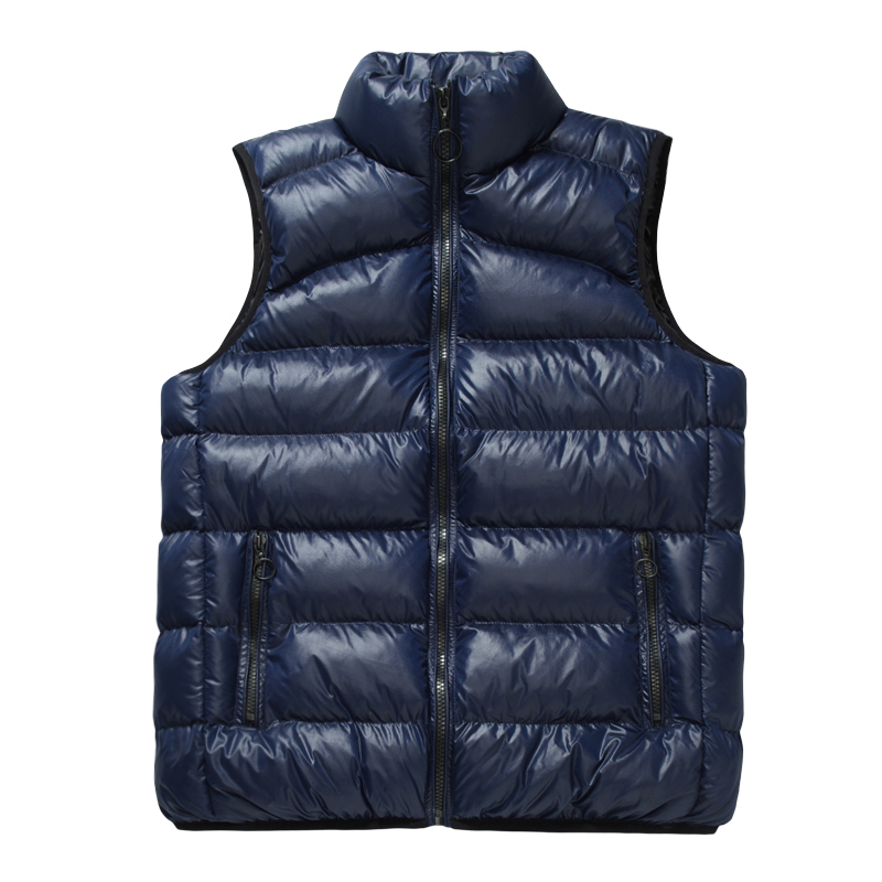 Men's Vest Casual Jacket Man Sleeveless Light Vest Male Winter Warm Men's Outerwear Vest Solid Vests For Men Waistcoat S-3XL 201128