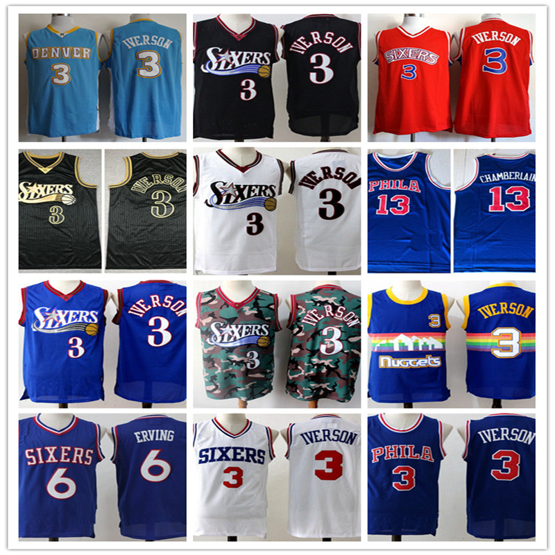 Men Top Quality Allen 3 Iverson Joel 21 Embiid Basketball Jersey Ben Julius Simmons 6 Erving Georgetown University Cheap Retro
Men Top Quality Allen 3 Iverson Joel 21 Embiid Basketball Jersey Ben Julius Simmons 6 Erving Georgetown University Cheap Retro