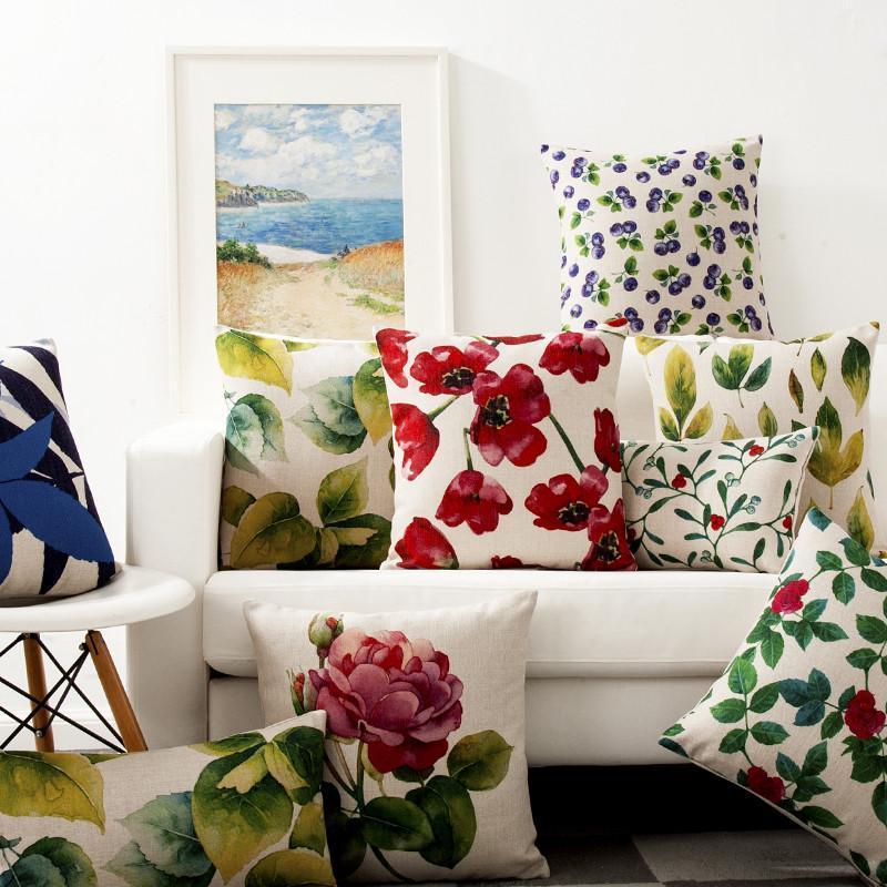 Colorful Green Pillows Covers Red Vintage Blue Floral Pillow Case Cushion Cover Linen Cotton Decorative pillows Covers For sofa1, 10 45x45cm
Colorful Green Pillows Covers Red Vintage Blue Floral Pillow Case Cushion Cover Linen Cotton Decorative pillows Covers For sofa1, 10 45x45cm