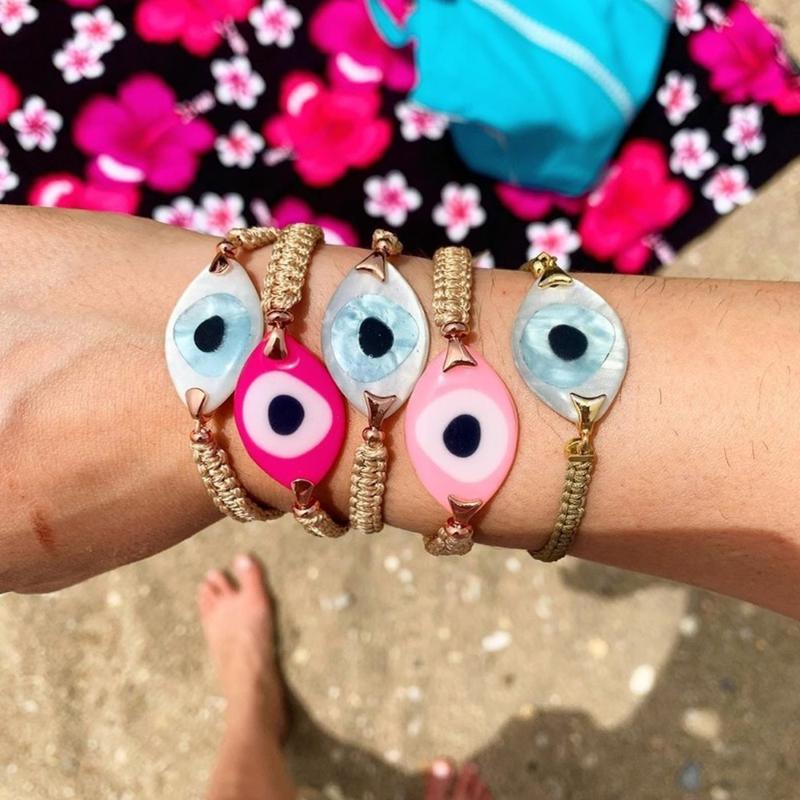 Go2boho Evil Eye Bracelets For Women Jewelry 2021 Trendy Bohemian Bracelet Jewellry Adjustable Braided Rope Pulsera
Go2boho Evil Eye Bracelets For Women Jewelry 2021 Trendy Bohemian Bracelet Jewellry Adjustable Braided Rope Pulsera