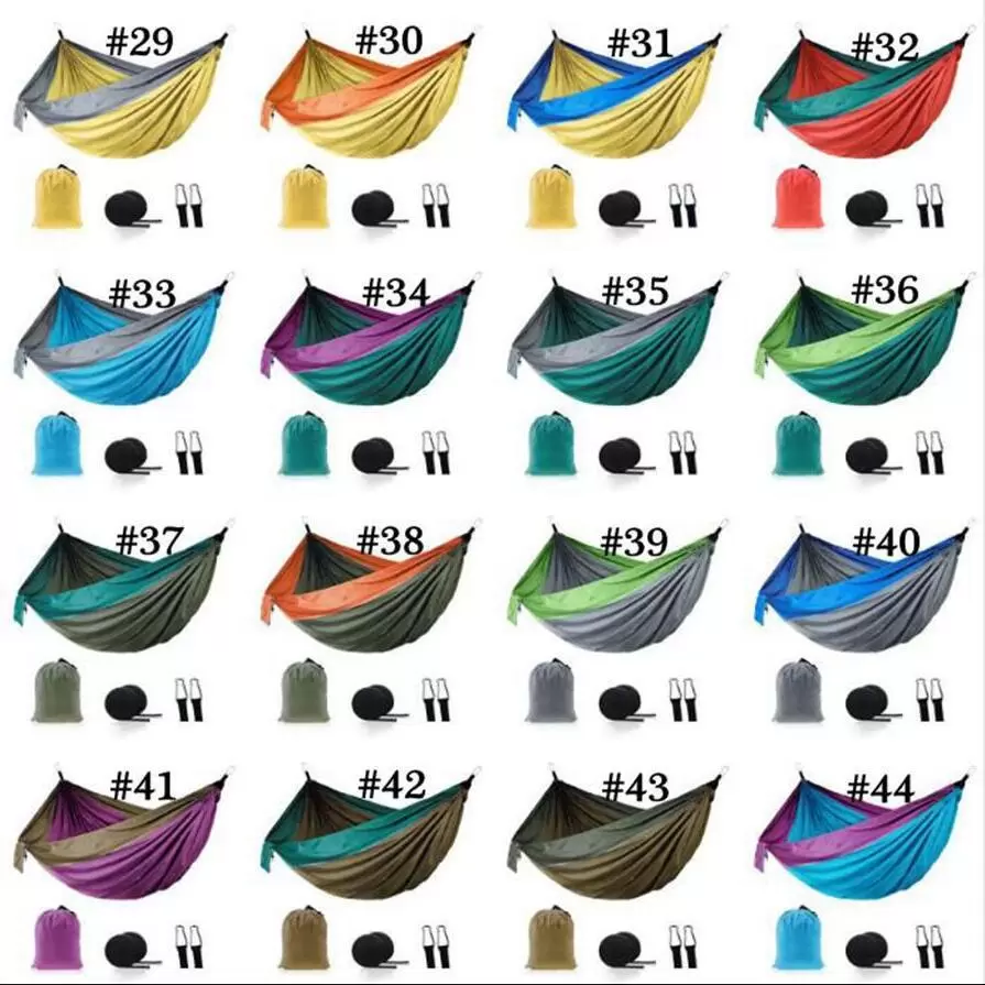 Hammocks Double Lightweight Nylon Hammock Outdoor Parachute Hammock Home Bedroom Lazy Swing Chair Beach Hammocks Campe Backpacking
Hammocks Double Lightweight Nylon Hammock Outdoor Parachute Hammock Home Bedroom Lazy Swing Chair Beach Hammocks Campe Backpacking