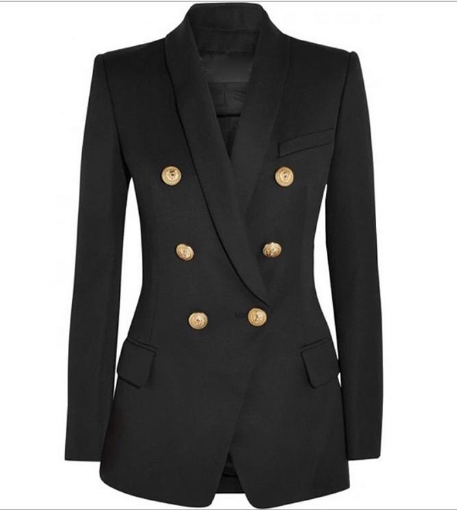 Premium New Style Top Quality Original Design Women' Double-Breasted Slim Jacket Metal Buckles Blazer Retro Shawl Collar Outwear 3 Colors, White
Premium New Style Top Quality Original Design Women' Double-Breasted Slim Jacket Metal Buckles Blazer Retro Shawl Collar Outwear 3 Colors, White