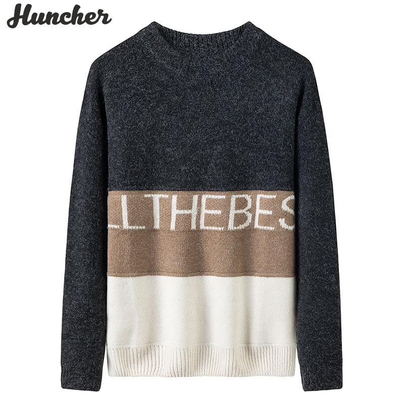 Huncher Mens Knitted Sweater Male 2020 Winter Casual Patckwork Pullover Sweaters Jumper Men Korean Fasion Black Sweater For Men, Creamy-white sweater
Huncher Mens Knitted Sweater Male 2020 Winter Casual Patckwork Pullover Sweaters Jumper Men Korean Fasion Black Sweater For Men, Creamy-white sweater