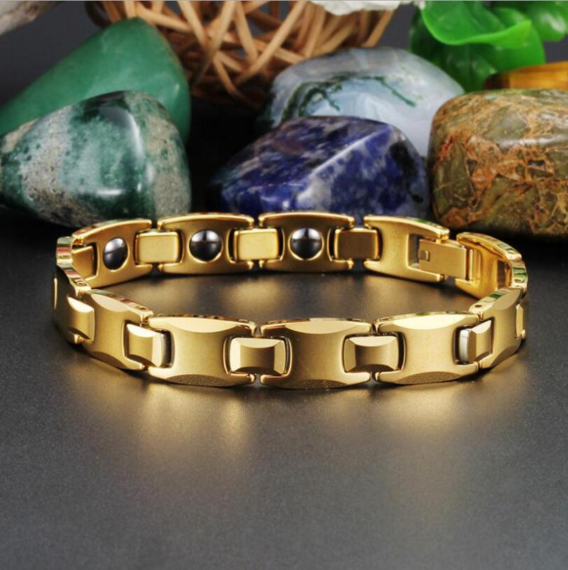 Top Quality Gold Tungsten Steel Health Man Bangles Bracelets for Men Women Hologram Bracelet Energy Men Bracelet Jewelry pulsera
Top Quality Gold Tungsten Steel Health Man Bangles Bracelets for Men Women Hologram Bracelet Energy Men Bracelet Jewelry pulsera