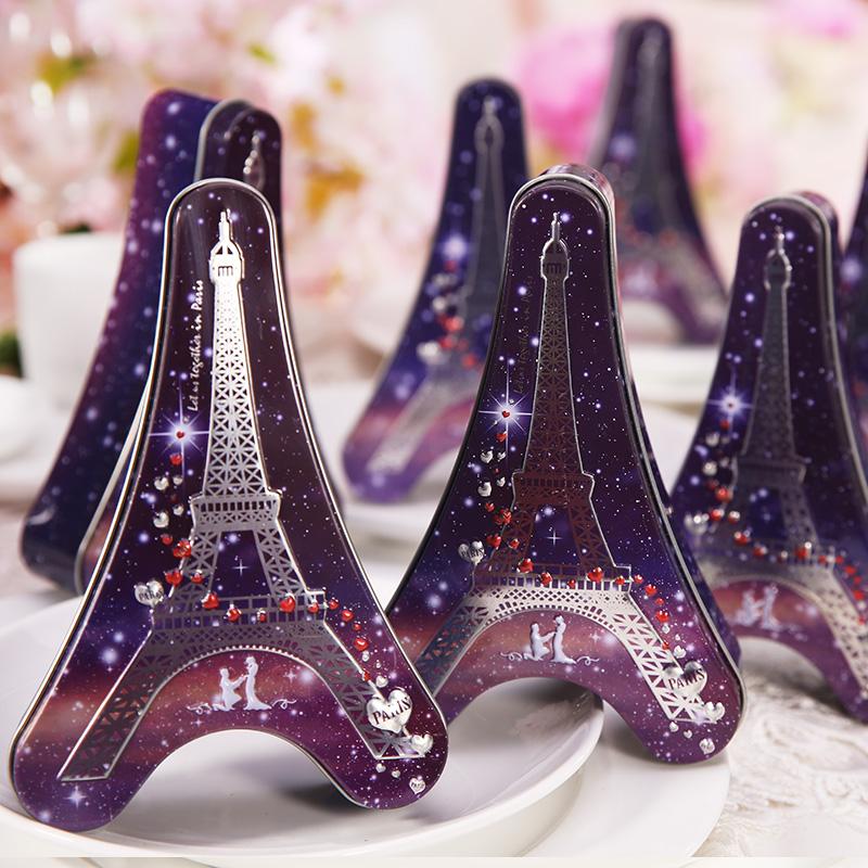 Unique Eiffel Paris tower candy boxes creative tin box packing box wedding and party gift
Unique Eiffel Paris tower candy boxes creative tin box packing box wedding and party gift