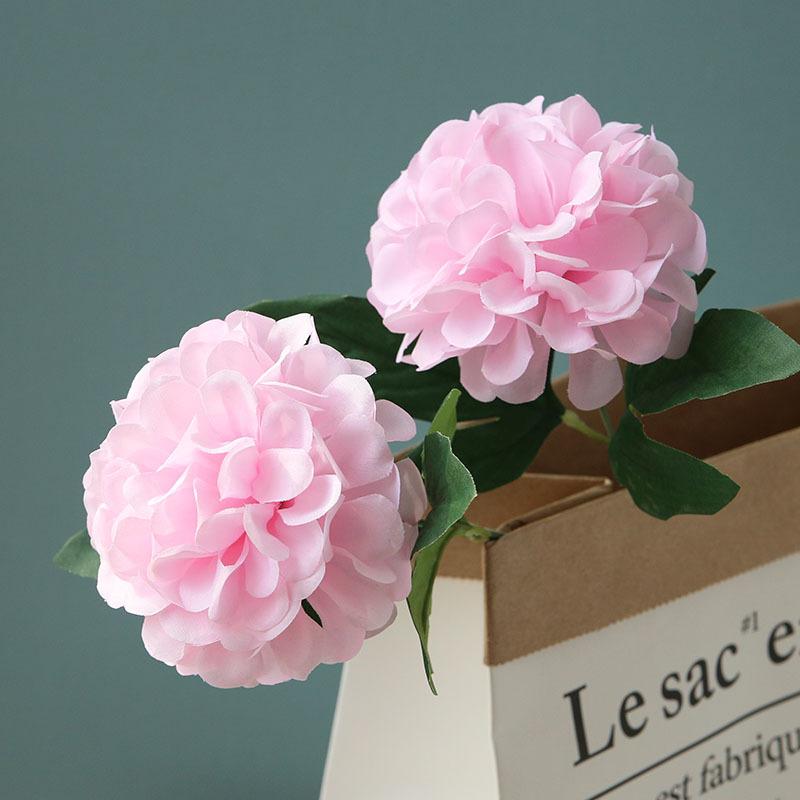 57cm height artificial flower 2 heads 10 cm Hydrangea ball flower fake wedding car party Festive home decor ikebana, Blue
57cm height artificial flower 2 heads 10 cm Hydrangea ball flower fake wedding car party Festive home decor ikebana, Blue