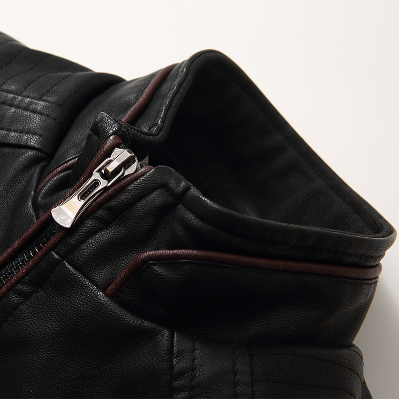 Bolubao Men Leather Suede Jacket Fashion Autumn Motorcycle PU Leather Male Winter Bomber Jackets Outerwear Faux Leather Coat T200319