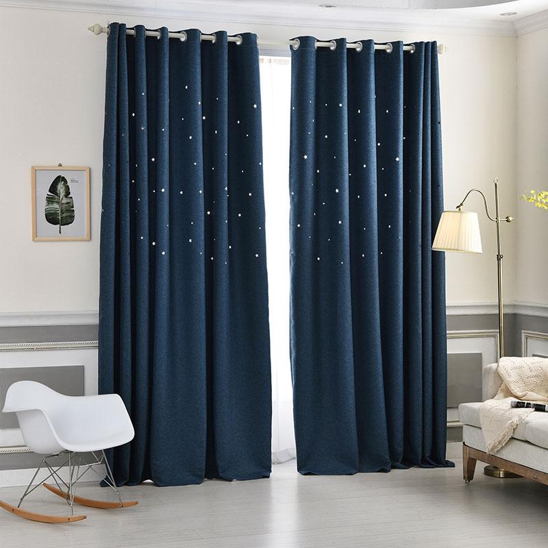 Single Panels Modern Curtains For Bedroom Hollow Star Pattern Solid Window Treatments Cotton Linen Blackout Curtains ZG1205, Gray
Single Panels Modern Curtains For Bedroom Hollow Star Pattern Solid Window Treatments Cotton Linen Blackout Curtains ZG1205, Gray
