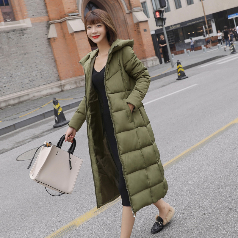 Coat Hooded Parkas Slim Long Thicken Womens Winter Jackets And Coats Large Size Women Jacket 6XL 201019
