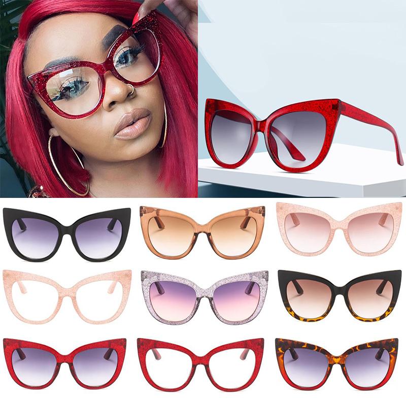 Wholesale Fashion Red Cat Eye Sunglasses Designer Women Oversized Sun glasses Lady UV400 Shades Glitter Eyewear
Wholesale Fashion Red Cat Eye Sunglasses Designer Women Oversized Sun glasses Lady UV400 Shades Glitter Eyewear