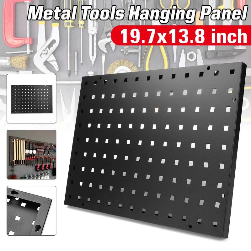 500x350MM Wall-Mounted Hardware Hanging Board Metal Pegboard Panels Tools Hanging Board Storage Organizer Box
500x350MM Wall-Mounted Hardware Hanging Board Metal Pegboard Panels Tools Hanging Board Storage Organizer Box