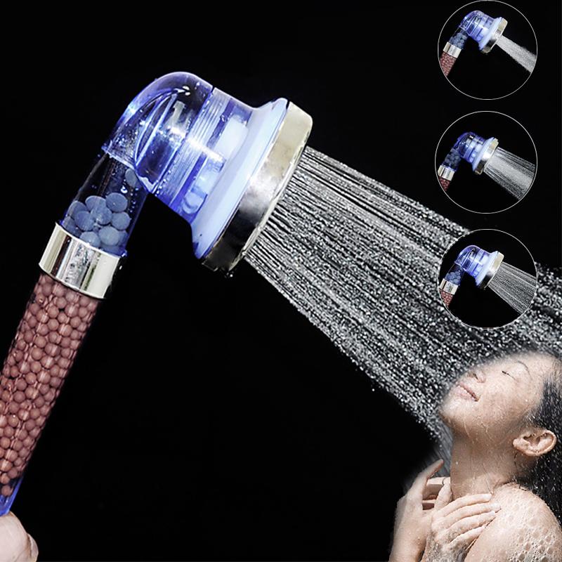 Handheld Shower Head Energy Beads Set Adjustable 3 Mode Water Saving Bath Shower Nozzle Filter Head Bathroom Accessories
Handheld Shower Head Energy Beads Set Adjustable 3 Mode Water Saving Bath Shower Nozzle Filter Head Bathroom Accessories