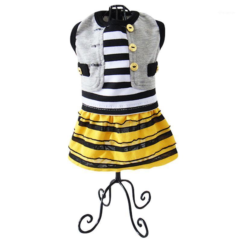 Striped Dog Party Cats Dress Small Dog Cats Chihuahua Yorkie Puppy Pleated Skirt Pet Costume Clothes1, Gray
Striped Dog Party Cats Dress Small Dog Cats Chihuahua Yorkie Puppy Pleated Skirt Pet Costume Clothes1, Gray