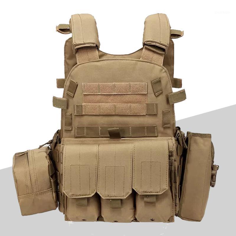 6094 Hunting Tactical Molle Vest Outdoor Combat CS Vest Army Training Protective Body Armor1, Tan
6094 Hunting Tactical Molle Vest Outdoor Combat CS Vest Army Training Protective Body Armor1, Tan