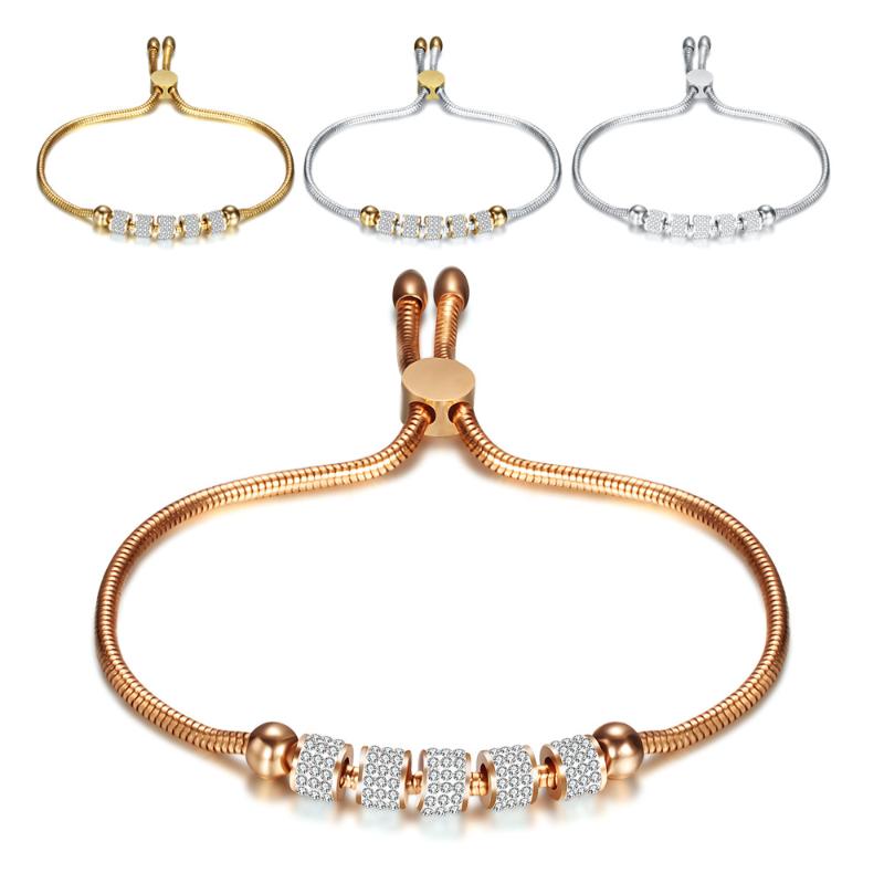 Party Jewelry Adjustable Snake Bracelet For Women Four Colors Stainless Steel Brilliant CZ Bracelet Jewelry Pulseira 1153
Party Jewelry Adjustable Snake Bracelet For Women Four Colors Stainless Steel Brilliant CZ Bracelet Jewelry Pulseira 1153