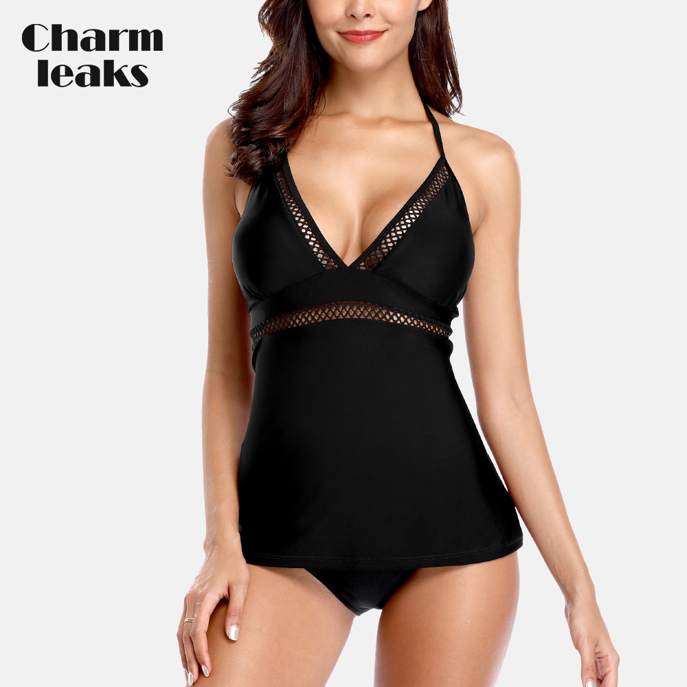Charmleaks Womens Tankini Set Hollow out Swimwear V Neck Bandaged Swimsuit Sexy Bikini Bathing Suit T200708, Bla
Charmleaks Womens Tankini Set Hollow out Swimwear V Neck Bandaged Swimsuit Sexy Bikini Bathing Suit T200708, Bla
