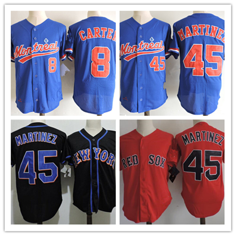 Mens Vintage Montreal Expos #8 Gray Carter Jerseys Stitched white Red 2015 HOF patch #45 Pedro Martinez Baseball Jerseys S-3XL
Mens Vintage Montreal Expos #8 Gray Carter Jerseys Stitched white Red 2015 HOF patch #45 Pedro Martinez Baseball Jerseys S-3XL