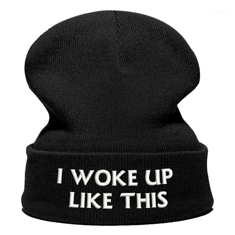 Beanie Hat Skullie Cap Slouchy Winter Autumn Embroidery Cool Punk Men Women Teen Street Dance Funny Hip-hop- i woke up like this1
Beanie Hat Skullie Cap Slouchy Winter Autumn Embroidery Cool Punk Men Women Teen Street Dance Funny Hip-hop- i woke up like this1