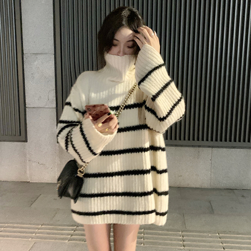 High collar sweater for women in autumn and winter UK19, Main color of yj6071
High collar sweater for women in autumn and winter UK19, Main color of yj6071