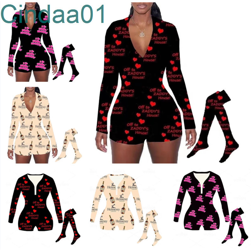 Women Jumpsuit Designer 2022 Slim Sexy V Neck Printed Valentine Day Long Sleeve Shorts And Sock Two Piece Set Ladies Homewear -XXL 3 Colours, Love
Women Jumpsuit Designer 2022 Slim Sexy V Neck Printed Valentine Day Long Sleeve Shorts And Sock Two Piece Set Ladies Homewear -XXL 3 Colours, Love