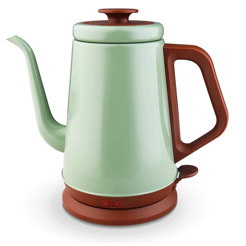 Gooseneck Electric Kettle(1.0L) 100% Stainless Steel BPA Free Classic Pour Over Coffee Tea Kettle Green Factory Outlet
Gooseneck Electric Kettle(1.0L) 100% Stainless Steel BPA Free Classic Pour Over Coffee Tea Kettle Green Factory Outlet