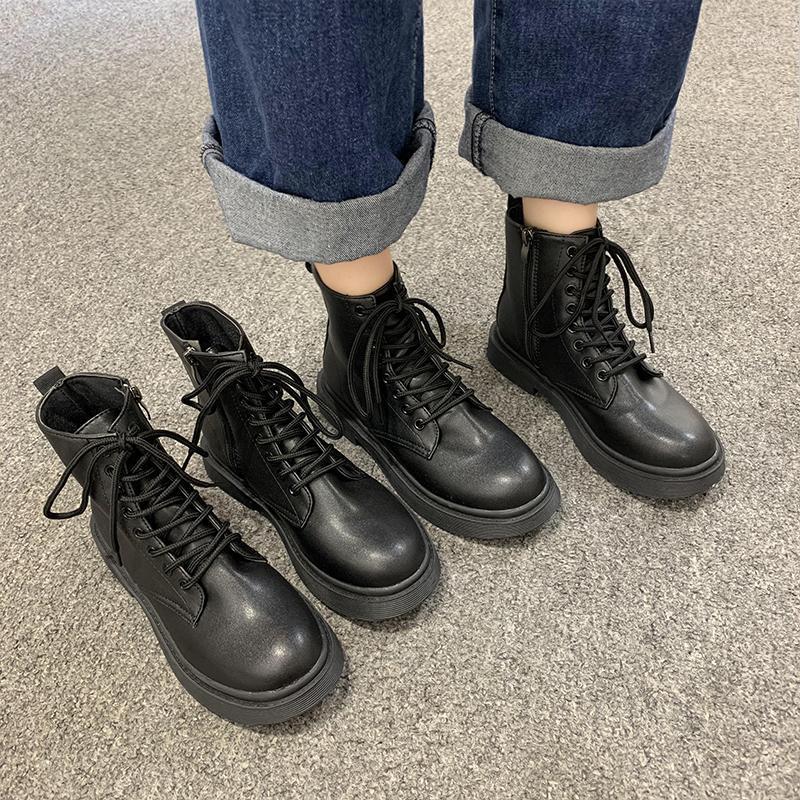 Lace Up Brand Women's Shoes White Ankle Boots Boots-Women Round Toe Fashion Low Rock Rubber 2021 Ladies Autumn Lace-Up Fabric1
Lace Up Brand Women's Shoes White Ankle Boots Boots-Women Round Toe Fashion Low Rock Rubber 2021 Ladies Autumn Lace-Up Fabric1