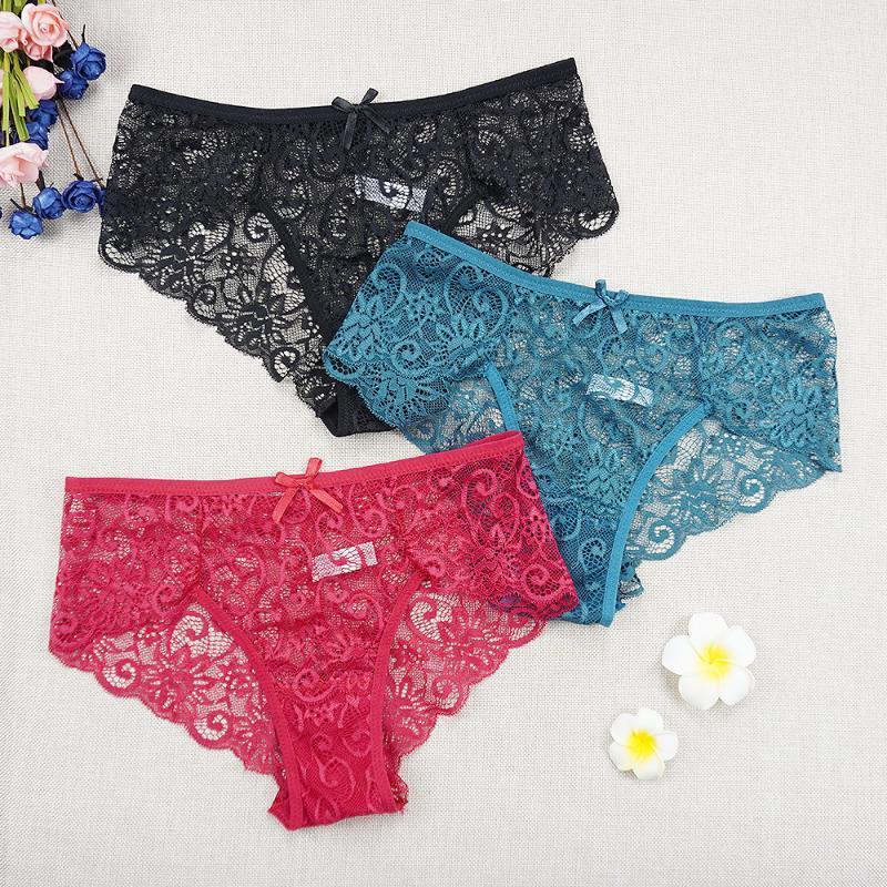 3pcs/lots Women' Panties Sexy Underwear Lace Underpants Transparent Hollow Briefs Female Panty Shorts Low-rise Erotic Lingerie1, 10
3pcs/lots Women' Panties Sexy Underwear Lace Underpants Transparent Hollow Briefs Female Panty Shorts Low-rise Erotic Lingerie1, 10