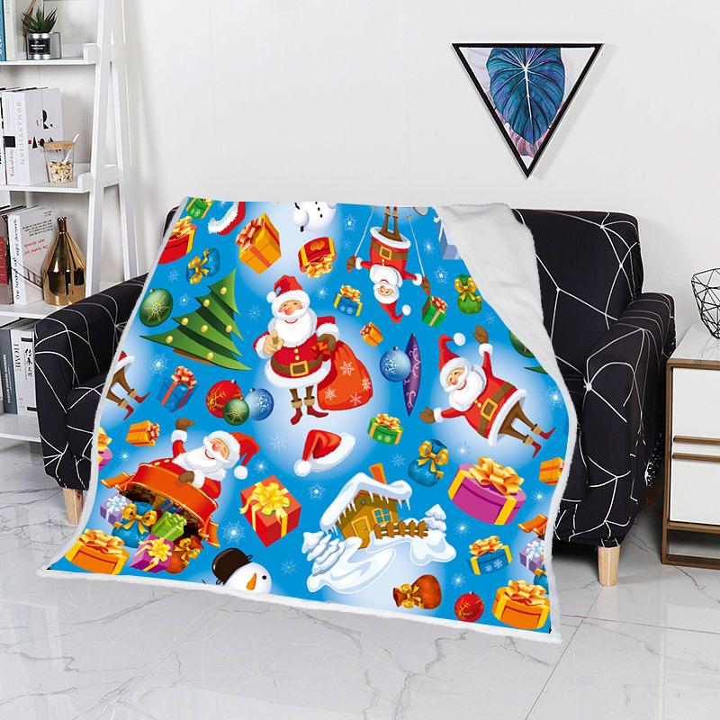 Blankets Merry Christmas Blanket Santa Claus Blue Flannel Super Soft On Bed Sofa Home Textiles Dreamlike For Kid Adult Gifts
Blankets Merry Christmas Blanket Santa Claus Blue Flannel Super Soft On Bed Sofa Home Textiles Dreamlike For Kid Adult Gifts
