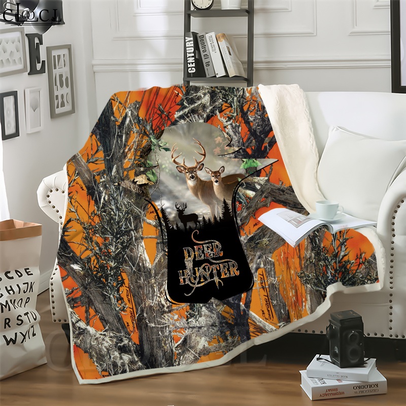 CLOOCL Blankets Animal Deer Hunting 3D Print Street Style Sofa Travel Throw Blanket Plush Quilt
CLOOCL Blankets Animal Deer Hunting 3D Print Street Style Sofa Travel Throw Blanket Plush Quilt